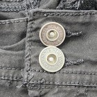 Jones New York Shorts Womens 12 Black High Rise Bermuda Stretch Cotton Casual