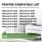 Compatible 950xl 951xl Ink Combo For Hp Officejet Pro 8600  4pk  1bk 1c 1m 1y 