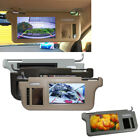 7  Car Lcd Rear View Mirror Screen Monitor Dvd vcd gps tv Sun Visor Left right