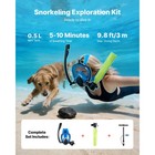 Portable Mini Scuba Tank 0 5l Diving Tank Oxygen Cylinder Snorkel Mask   Pump