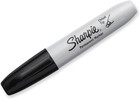 Sharpie Chisel Tip Permanent Markers  Black  8 Count  Multi-surface