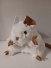 Folkmanis White Mouse Puppet Plush Full Body Realistic Animal Learning Toys 