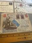 Lot Of 8 Latvia Postcards envelops With Stamps 1960   s-70   s
