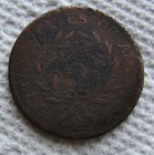 1795 Pe 1c Bn Liberty Cap Large Cent Rare Date  Fine Detail Corroded Cleaned
