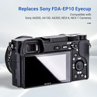 Jjc 2-pack Soft Viewfinder Eyecup Eyepiece Eye Cup For Sony A6300 A6100 A6000 