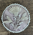 Antique Iroquois Beaded Needle Case Holder Sewing Textile Circa 1890 Pin Cushion