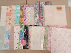 Lot Of Vintage Gift Wrap Wrapping Paper Floral 80s 90s Full And Partial