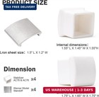 Ac36-2 Ladder Stabilizer Replacement Rubber End Caps Fits For Werner Extension L