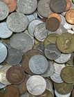 Huge Bulk Mixed Lot Of 100 Assorted Foreign Coins   From Around The World 