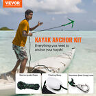Vevor Kayak Anchor Kit 3 5 Lb Paddle Board Anchor Kit With 26 2 Ft Rope And Buoy
