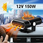 12v 150w Portable Electric Car Heater Heating Fan Defogger Defroster Demister