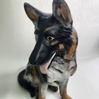 Vintage Handmade Ceramic German Shepard