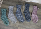 Vintage Womens Size 7-9 Heavy Knit Socks Bundle Lot