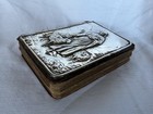 Antique Edwardian Sterling Silver Cover Book Of Common Prayer