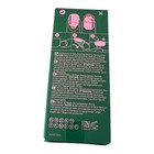 Wicked X Impress Floating Over Oz Short Nails Press On Nails Pink Manicure