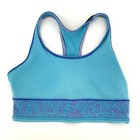 Ivivva Lululemon Girl s Size 12 Sky Blue   Purple Sports Bra