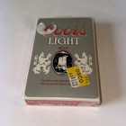 Vintage Coors Light Beer Playing Cards United States Bridge Size - New Sealed