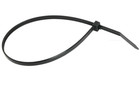200 Pack 4 Inch Zip Cable Ties Nylon Black Weather Resistant Wire Wraps  18lb 