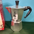 Italian Bialetti Moka Express 6-cup Stovetop Coffee Espresso Maker - Read Desc