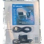 Nib Meade  505 Astrofinder Cd Rom Software   Cables For  497 Autostar Telescope