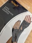     women s Black  Lace Wrist Spirit Halloween Gloves Fingerless New  3 Freeshipus
