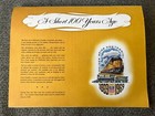1969 Union Pacific Railroad Dinner Menu Domeliner City Of Los Angeles Centennia