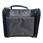 Robert Graham Hanging Toiletry Travel Bag     Gray black New