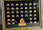 Vintage Mcdonald s 30th Birthday World Flags Lapel Pin 1985 Limited Edition Set