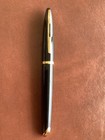 Waterman Carene Rollerball Pen Black With Gold Plated Trim  needs Ink Refill 