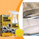 Car Interior Foam Cleaner Seat Headliner Dashboard Waterless Stain Removal Spray