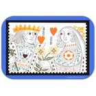 2009 King   Queen Of Hearts Usps Genuine Love Series Attached Pair   4404-4405