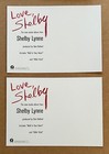 Shelby Lynne - Love  Shelby Rare Promo Set Of 2 Postcards  01