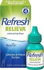 Lubricant Eye Drops 0 33 Fl Oz Dry Irritated Eyes Relief Hydrating Bottle