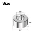 25pcs Stainless Steel Spacer 3 8  Bore X 3 4  Od X 3 8  Length