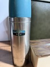 Vintage King Seeley 2 Stainless Thermos Og Green Picnic Set  Food Storage Box