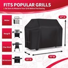 70  Bbq Grill Cover     Waterproof Heavy Duty Outdoor Gas Cover For Weber char-bro