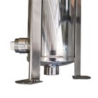  2 Stainless Steel Bag Filter Housing 2  Npt Dual Outlet Side Or Bottom 150psi