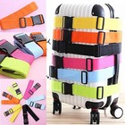2 Pack Rainbow Luggage Staps Adjustable Suitcase Belts For Travel Accessories