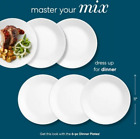 Corelle Winter Frost White 10 25 Inch Dinner Plate  Set Of 6   Fast Ship Usa