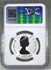 2025  4 1 2 Oz Silver Canada Maple Leaf Flag 60th Ngc Pf70 Queen Elizabeth - Fr