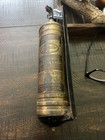 Vintage Pyrene Fire Extinguisher 1 Quart Brass Pump Vehicle Style Empty