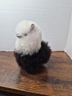 Llama Stuffed Animal - Handmade With Genuine Alpaca Fur - Brown  Very Soft 6   