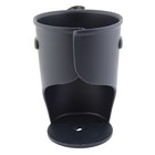 Delta Grande Expanding Cup Drink Beverage Holder Bicycle Handlebar Mount Black