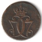 1771 Denmark Skilling Copper Nice Free Shipping