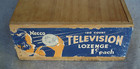 1930 s  Necco Television Lozenge  1 Cent Full Box