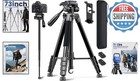 Lightweight 73-inch Tripod And Monopod Set For Dslr   Mirrorless Cameras