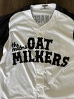 Rawlings Malmo Oat Milkers Minor League Baseball Jersey Size 46    manager   