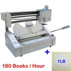 New Upgraded Cordless Hot Melt Perfect Binding Machine     110v Book Binder