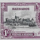 Barbados 1935 1 - Silver Jubilee Sg244l Mint  kite   Log  Variety Cat  750