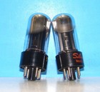 5v6gt Radio Audio Amplifier Vintage Electron Vacuum Tubes 2 Valve Tested 5v6